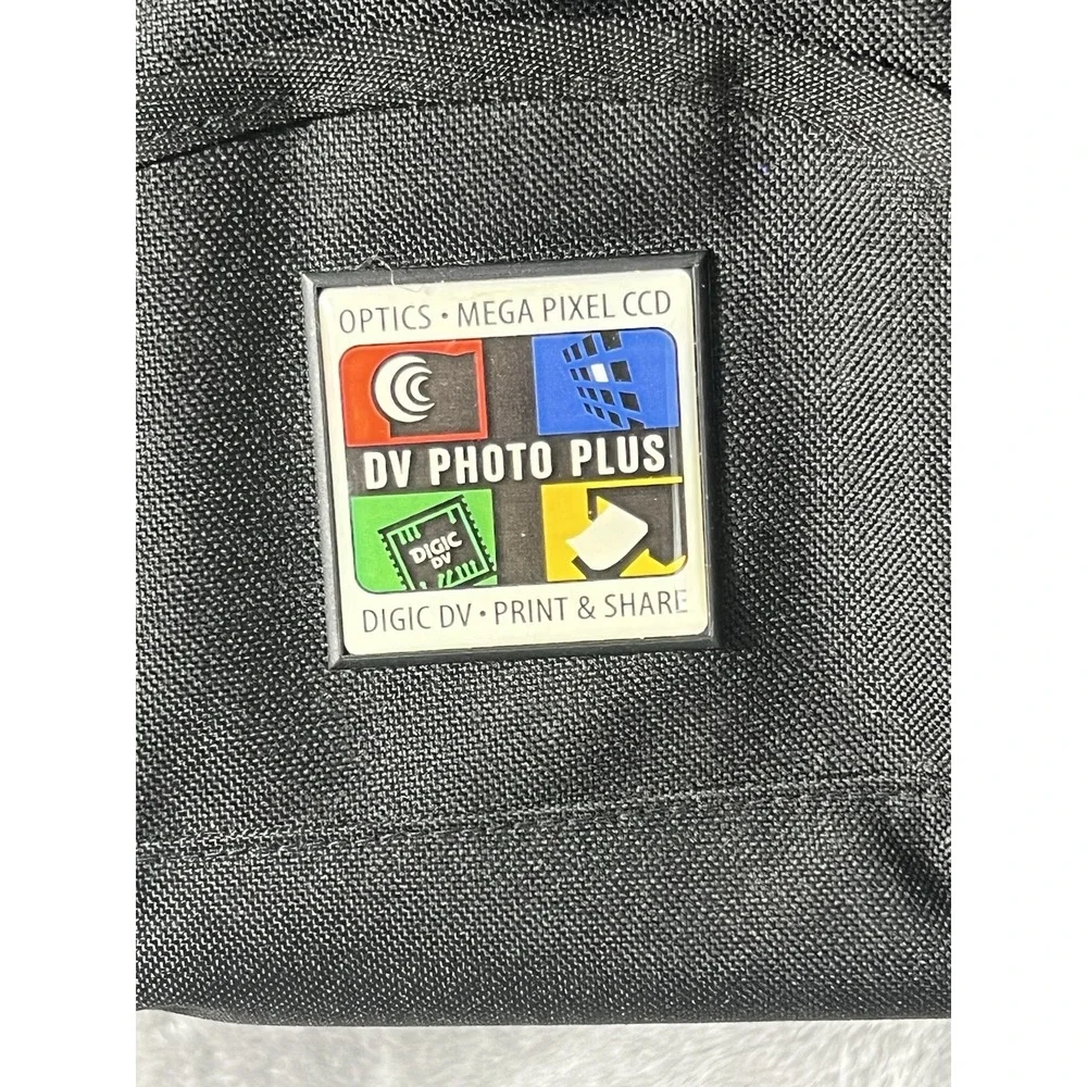 Canon DV Photo Plus Camera Bag Leeds Black Canvas Padded Shoulder Strap 3800-70